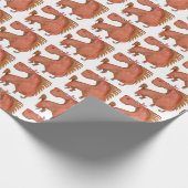 Papier cadeau Cheval Exité (Coin)