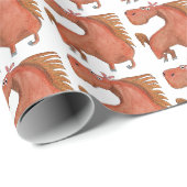 Papier cadeau Cheval Exité (Coin rond)
