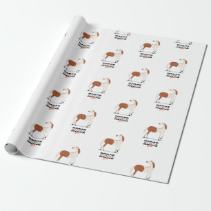Papier Cadeau Cheval fille