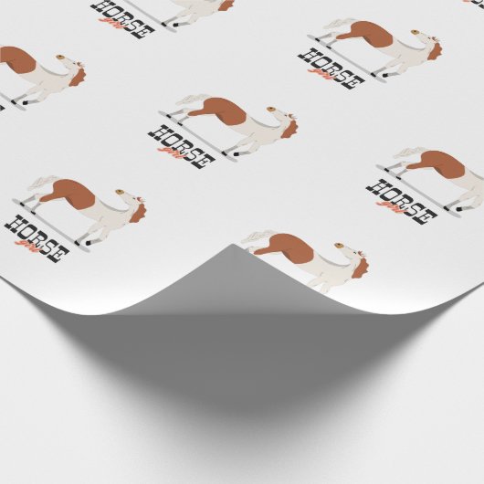 Papier Cadeau Cheval fille (Coin)