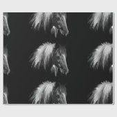 Papier Cadeau Cheval Head (Plat)