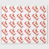 Papier Cadeau Cheval Lover (Plat)
