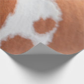 Papier Cadeau Cheval manteau animal équin tan (Coin)