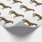Papier Cadeau Cheval vintage (Coin)