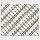 Papier Cadeau chevalier #2 (Plat)