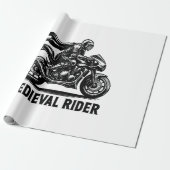 Papier Cadeau chevalier médiéval (Déroulé)