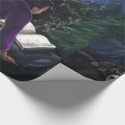 Papier Cadeau Chevaliers d'été (Coin)