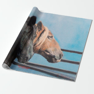 Papier Cadeau Chevaux/Cabalos/Horses