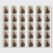 Papier Cadeau Chevaux d'art équin (Plat)