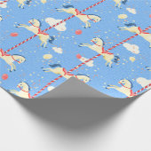 Papier Cadeau Chevaux de carrousel (Coin)