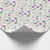 Papier Cadeau Chevaux et papier Mariage violet Rose (Coin)