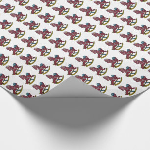 Papier Cadeau Chevaux rocheux