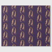 Papier Cadeau Cheveux blond (Plat)