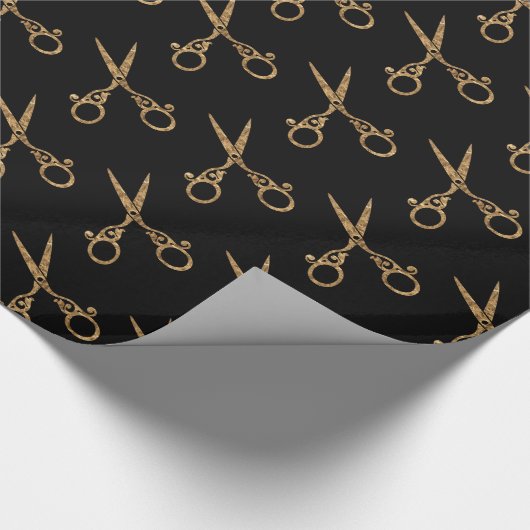 Papier Cadeau Cheveux (or) (Coin)