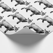 Papier Cadeau Chèvre de bébé (Coin)