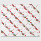 Papier Cadeau Chèvre de bébé en stock Papier d'enveloppement de  (Plat)