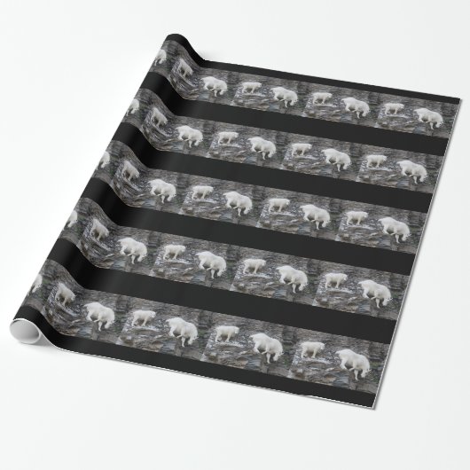 Papier Cadeau chèvre de montagne (Déroulé)