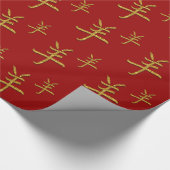 Papier Cadeau chèvre d'or (Coin)