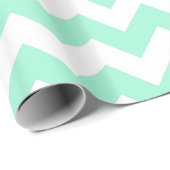 Papier Cadeau Chevron en bon état (Coin rond)