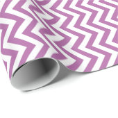 Papier Cadeau Chevron Zig Zag (Coin rond)