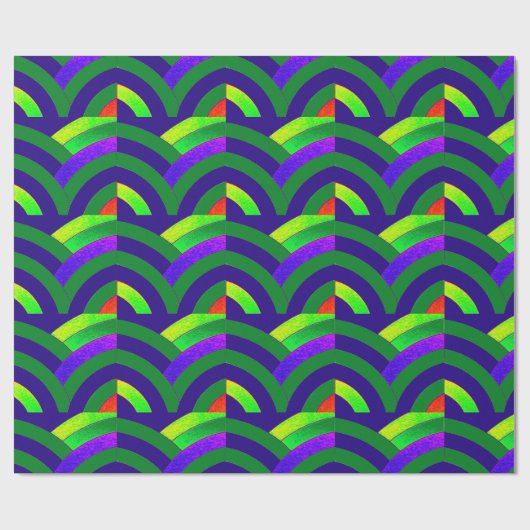 Papier Cadeau chevrons chic et chic (Plat)