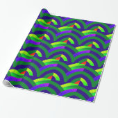 Papier Cadeau chevrons chic et chic (Déroulé)