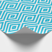Papier Cadeau Chevrons Diamond Light Blue Moods (Coin)