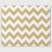 Papier Cadeau Chevrons neutres putty (Plat)