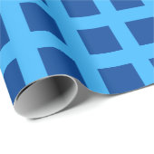 Papier Cadeau Chex bleu (Coin rond)