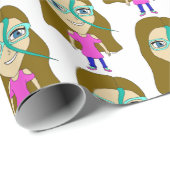 Papier Cadeau chibi (Coin rond)