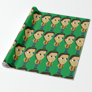 Papier Cadeau chibi