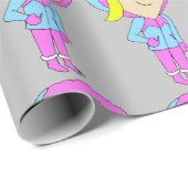 Papier Cadeau chibi (Coin rond)