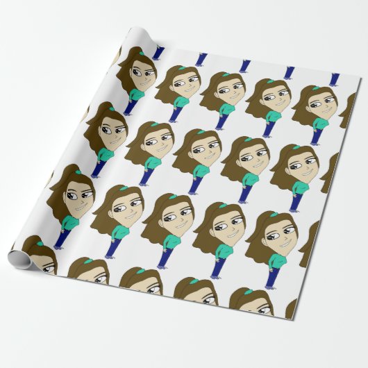 Papier Cadeau chibi (Déroulé)