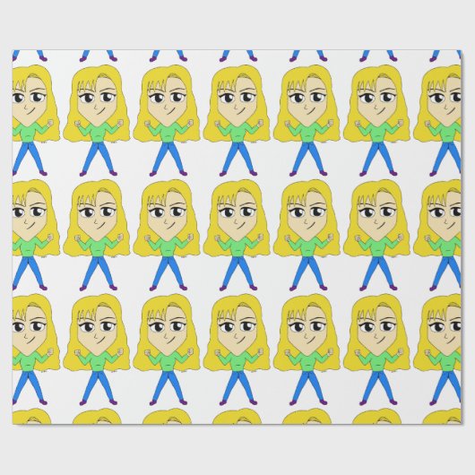 Papier Cadeau chibi (Plat)