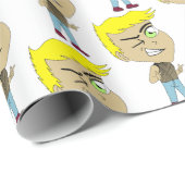 Papier Cadeau chibi (Coin rond)