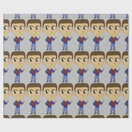 Papier Cadeau chibi (Plat)