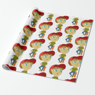 Papier Cadeau chibi