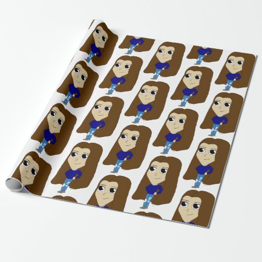 Papier Cadeau chibi (Déroulé)
