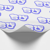 Papier Cadeau Chibi ち び japonais Nihongo Hiragana Script (Coin)
