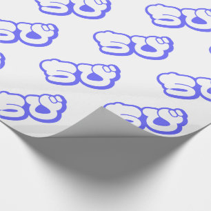 Papier Cadeau Chibi ち び japonais Nihongo Hiragana Script