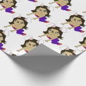 Papier Cadeau chibi bunnygirl (Coin)