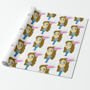 Papier Cadeau chibi bunnygirl