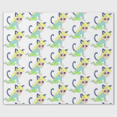 Papier Cadeau chibi catgirl (Plat)