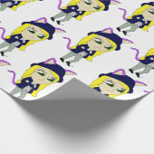 Papier Cadeau chibi catgirl (Coin)