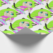 Papier Cadeau chibi catgirl (Coin)