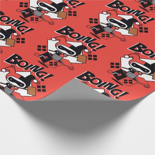 Papier Cadeau Chibi Harley-Quinn-In-A-Box Avec Marteau (Coin)