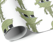 Papier Cadeau chibi mummy (Coin rond)