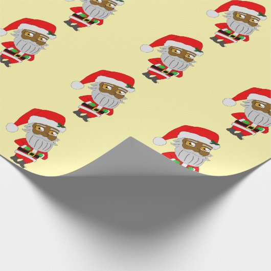 Papier Cadeau Chibi Santa (Coin)