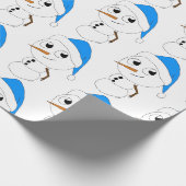 Papier Cadeau chibi snowman (Coin)