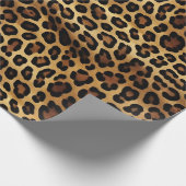 Papier Cadeau Chic Brown léopard d'or (Coin)